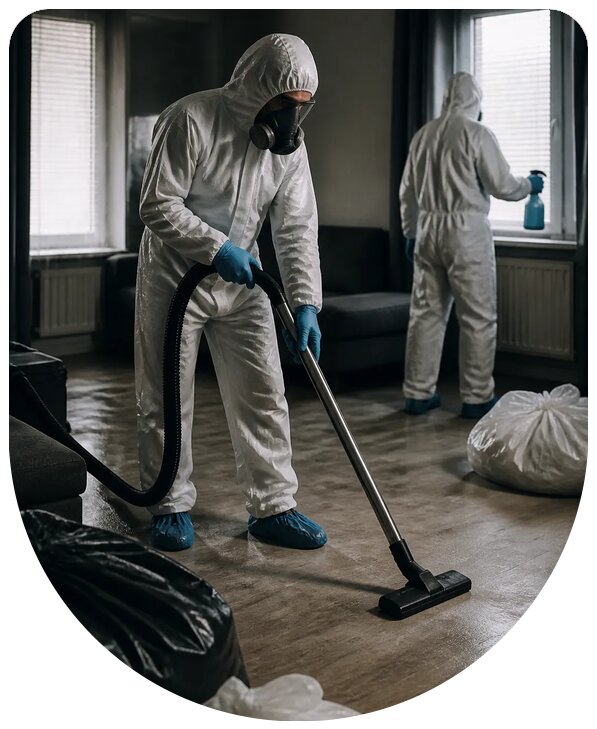 Профессиональная уборка после смерти с дезинфекцией в Перми